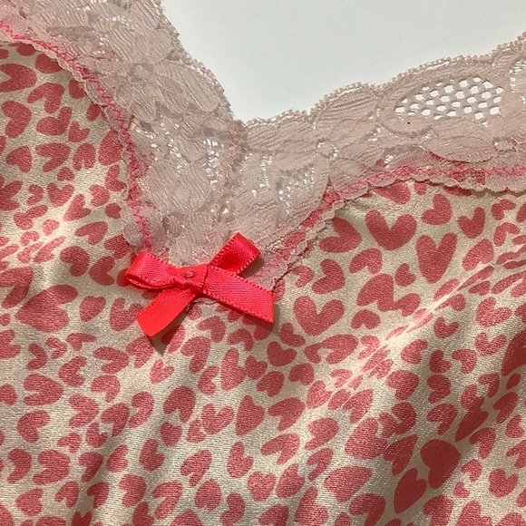 Victoria’s Secret hearts and lace trim slip dress size Small NWT - Picture 9 of 12